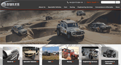 Desktop Screenshot of bowlermotorsport.com
